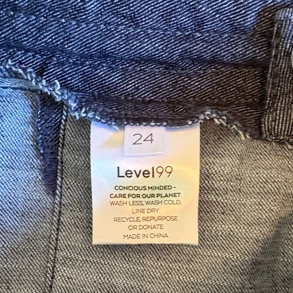 Blue Drawstring Pants - Picture 4 of 5